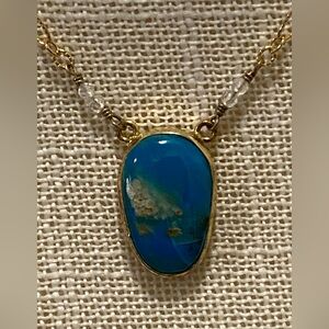 Bahgsu Jewels Peruvian Opal Necklace